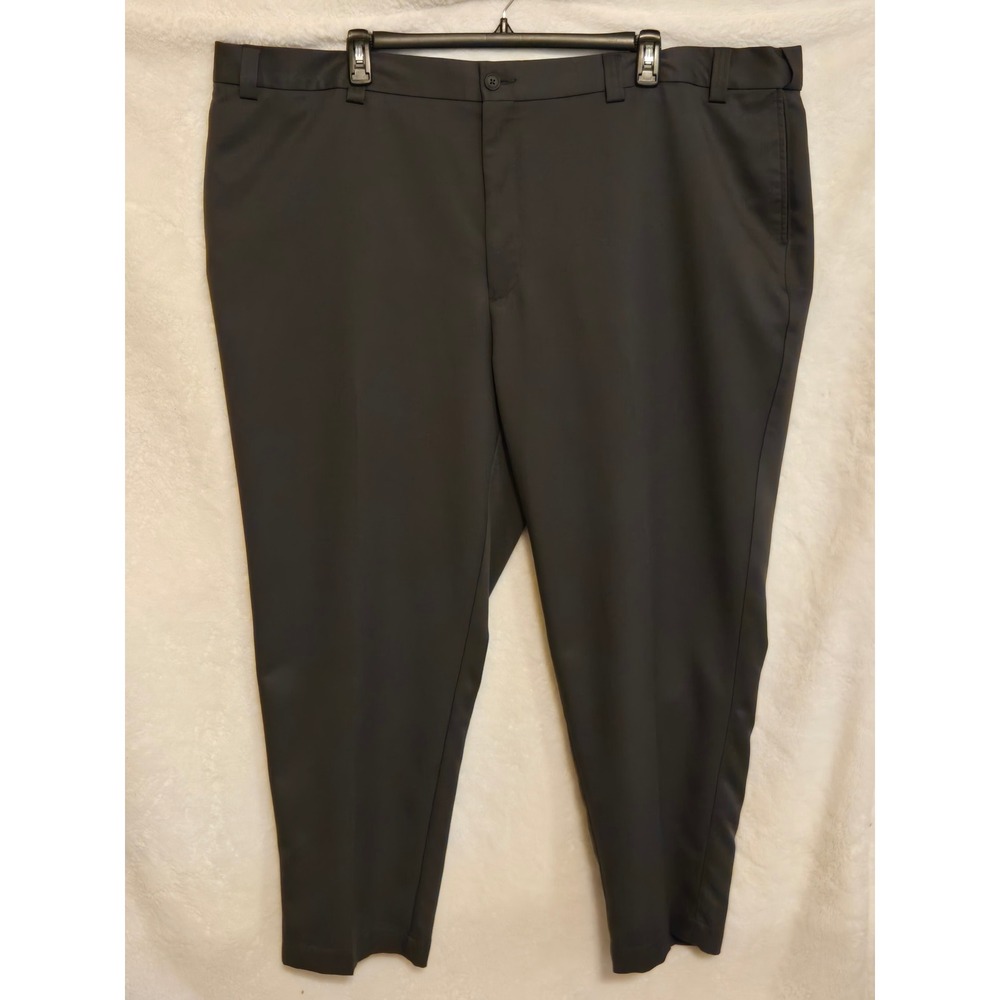 Oak Hill Mens‎ 54×30 Black Flat Front Dress Pants Trousers DXL Big & Tall